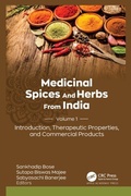 Cover: Medicinal Spices and Herbs from India - Apple Academic Press Inc.