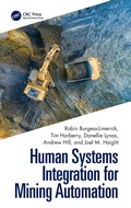 Cover: Human Systems Integration for Mining Automation - CRC Press