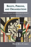 Cover: Rights, Persons, and Organizations: A Legal Theory for Bureaucratic Society (Second Edition) - quidpro