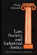 Cover: Law, Society, and Industrial Justice - quidpro