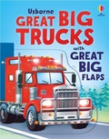 Cover: Great Big Trucks (with great big flaps) - Usborne Publishing Ltd