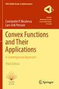 Cover: Convex Functions and Their Applications - Springer