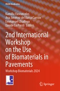 Cover: 2nd International Workshop on the Use of Biomaterials in Pavements - Springer