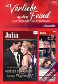 Cover: Verliebt in den Feind - 5 aufregende Liebesromane - CORA Verlag