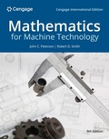 Cover: Mathematics for Machine Technology, Cengage International Edition - Delmar Cengage Learning