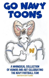 Enlarge image Cover: Go Navy TOONS - navy football