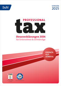 Abbildung von: tax 2025 Professional - BUHL-DATA-SERVICE