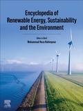 Cover: Encyclopedia of Renewable Energy, Sustainability and the Environment - Elsevier