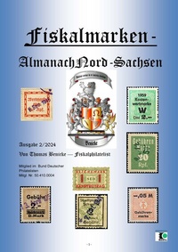 Abbildung von: Fiskalmarken - Almanach Nord Sachsen - Th.Benicke Nordsachsen Almanach