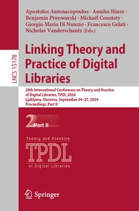 Abbildung von: Linking Theory and Practice of Digital Libraries - Springer