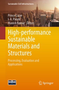 Enlarge image Cover: High-performance Sustainable Materials and Structures - Springer