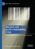 Cover: Marxism and Earth's Habitability Crisis - Palgrave Macmillan