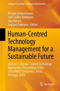 Enlarge image Cover: Human-Centred Technology Management for a Sustainable Future - Springer