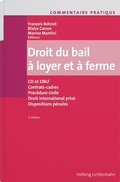 Cover: Commentaire pratique Droit du bail &agrave; loyer et &agrave; ferme - Helbing & Lichtenhahn