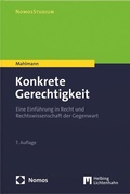 Cover: Konkrete Gerechtigkeit - Helbing & Lichtenhahn