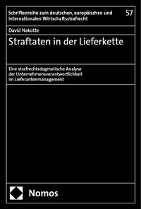 Abbildung von: Straftaten in der Lieferkette - Nomos