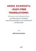 Cover: Arno Schmidts >easy?free translations< - epubli