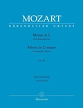 Cover: Missa in C KV 317 "Kr&ouml;nungsmesse" - Baerenreiter-Verlag