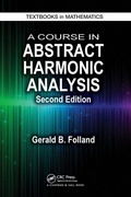 Cover: A Course in Abstract Harmonic Analysis - Chapman & Hall/CRC