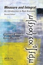 Cover: Measure and Integral - Chapman & Hall/CRC