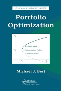Enlarge image Cover: Portfolio Optimization - Chapman & Hall/CRC