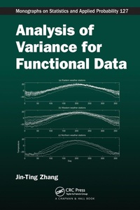 Enlarge image Cover: Analysis of Variance for Functional Data - Chapman & Hall/CRC