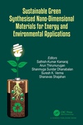 Cover: Sustainable Green Synthesised Nano-Dimensional Materials for Energy and Environmental Applications - CRC Press