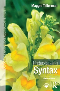 Abbildung von: Understanding Syntax - Routledge