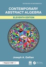Cover: Contemporary Abstract Algebra - Chapman and Hall