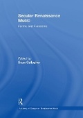 Cover: Secular Renaissance Music - Routledge