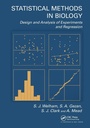 Cover: Statistical Methods in Biology - Chapman & Hall/CRC