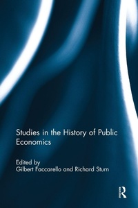Enlarge image Cover: Studies in the History of Public Economics - Routledge