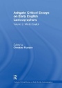 Cover: Ashgate Critical Essays on Early English Lexicographers - Routledge