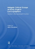 Cover: Ashgate Critical Essays on Early English Lexicographers - Routledge