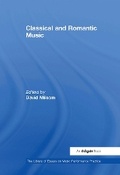 Cover: Classical and Romantic Music - Routledge
