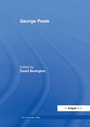Cover: George Peele - Routledge