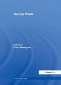 Cover: George Peele - Routledge
