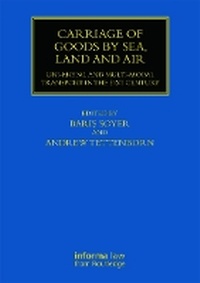Abbildung von: Carriage of Goods by Sea, Land and Air - Informa Law