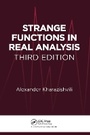 Cover: Strange Functions in Real Analysis - Chapman & Hall/CRC
