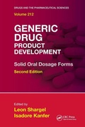Cover: Generic Drug Product Development - CRC Press