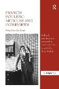 Cover: Francis Poulenc: Articles and Interviews - Routledge