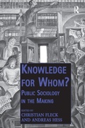 Cover: Knowledge for Whom? - Routledge