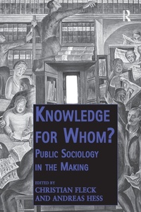 Enlarge image Cover: Knowledge for Whom? - Routledge