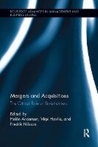 Abbildung von: Mergers and Acquisitions - Routledge