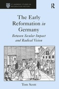 Cover: The Early Reformation in Germany - Routledge