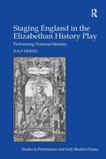 Cover: Staging England in the Elizabethan History Play - Routledge