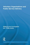 Cover: Voluntary Organizations and Public Service Delivery - Routledge