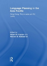Enlarge image Cover: Language Planning in the Asia Pacific - Routledge