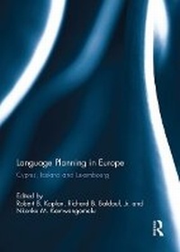 Enlarge image Cover: Language Planning in Europe - Routledge