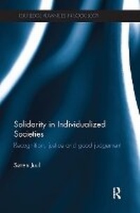 Abbildung von: Solidarity in Individualized Societies - Routledge